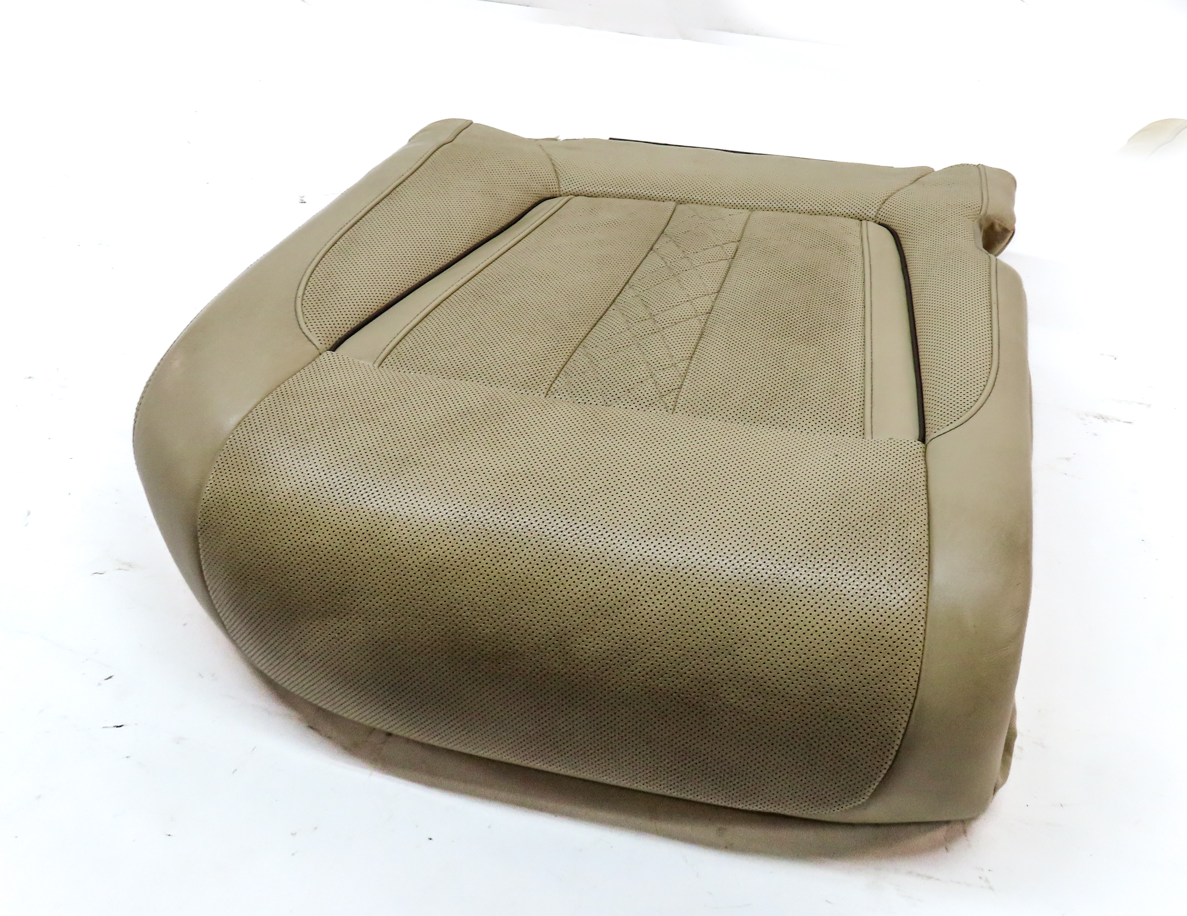 2016 BMW 750i (G11) REAR RIGHT LOWER HEATED COOLED COMFORT SEAT CUSHION (BEIGE) — exact item pictured